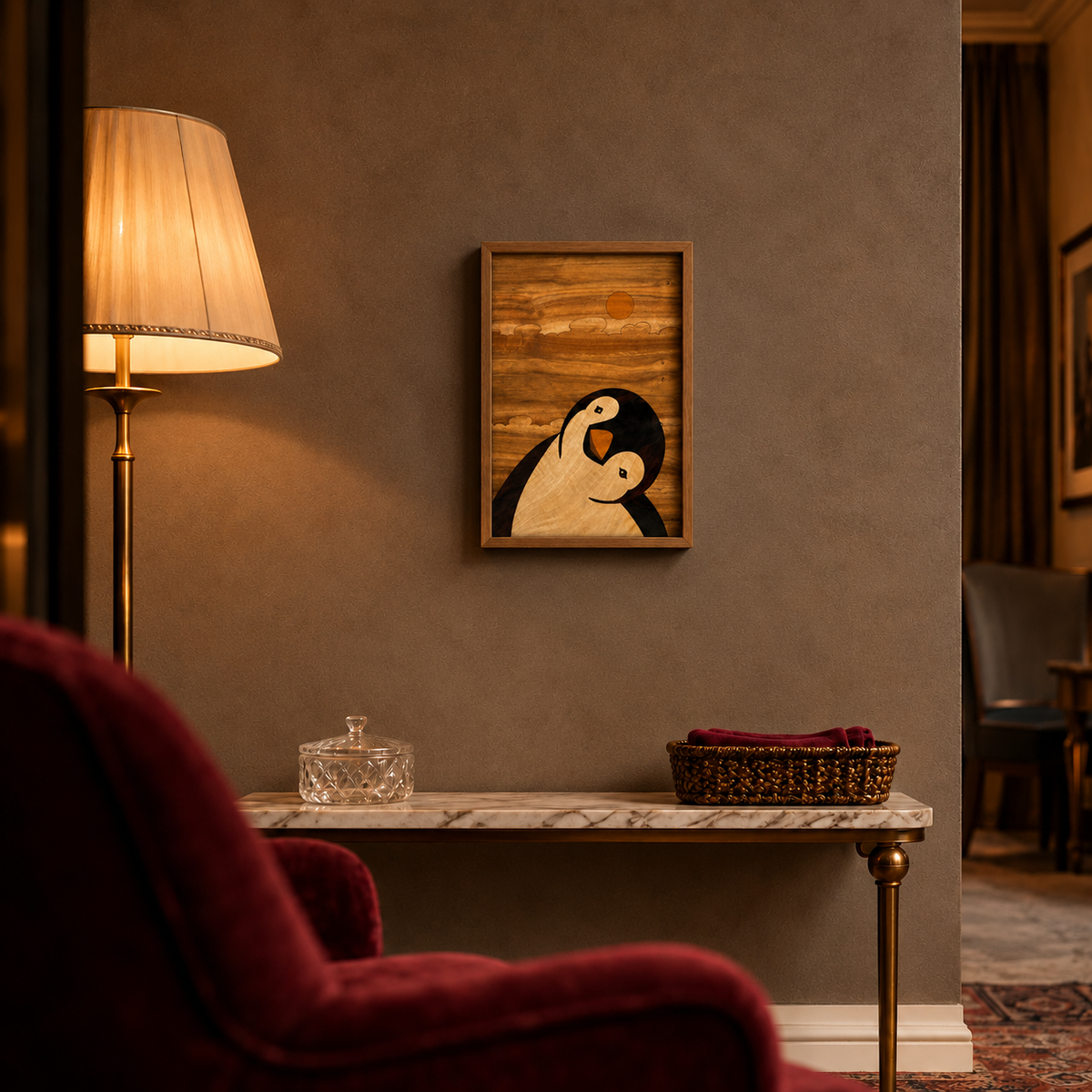 Mysore Rosewood Inlay – The Penguin Pair