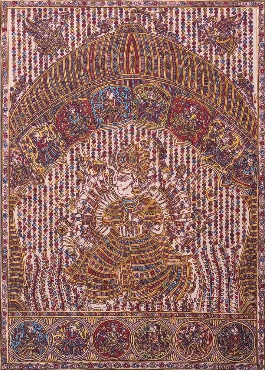 Mata Ni Pachedi - 10 Mother Goddesses