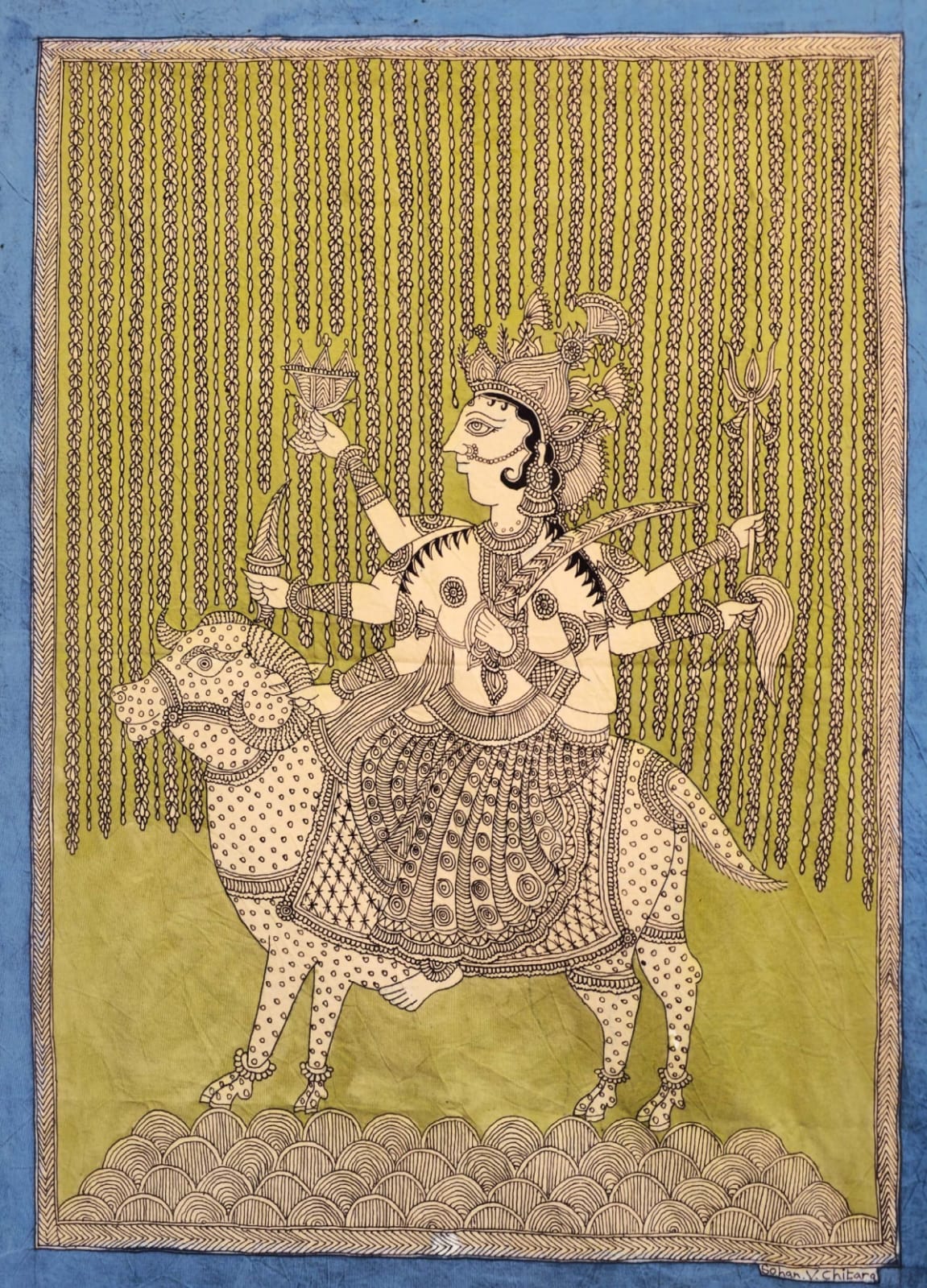 Mata Ni Pachedi - Meldi Mata with Vahana