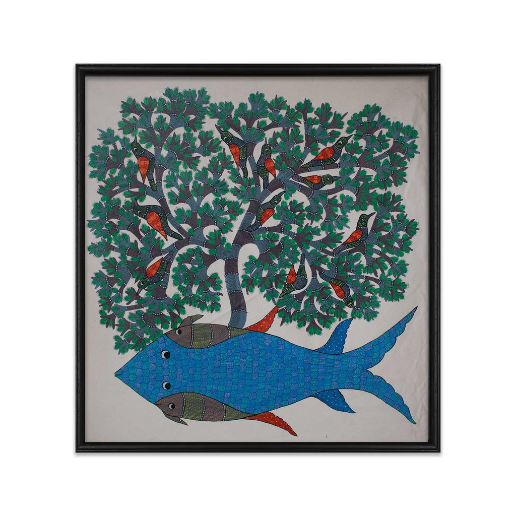 Gond - Tree of life on fish