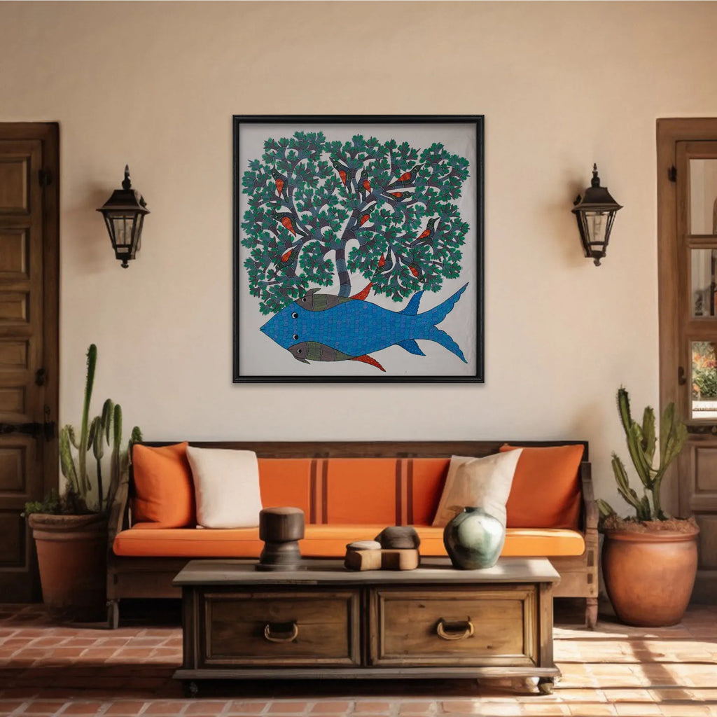 Gond - Tree of life on fish