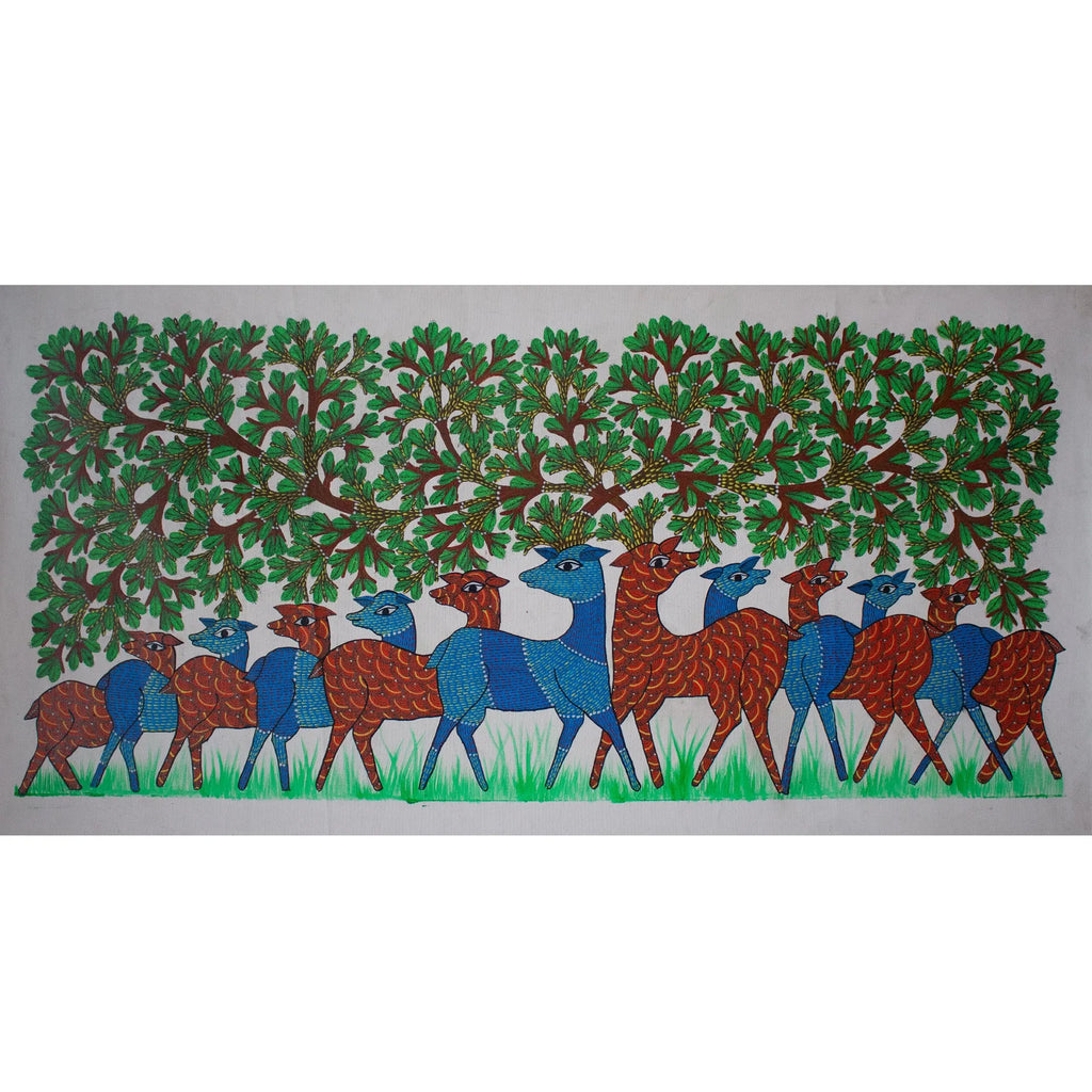Gond - Herd of deer