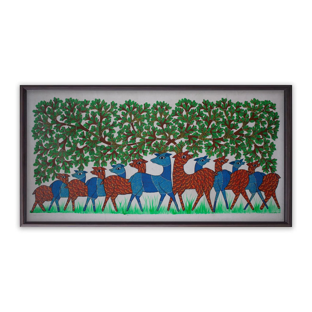 Gond - Herd of deer