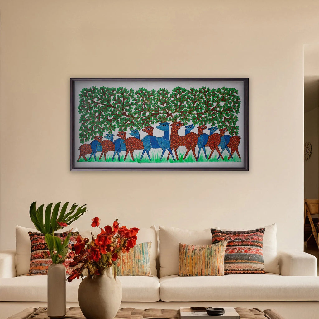 Gond - Herd of deer