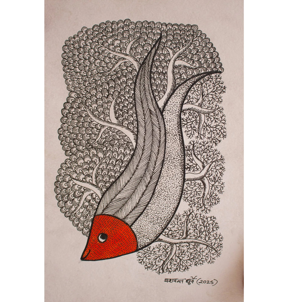 Gond - Tree of life on fish