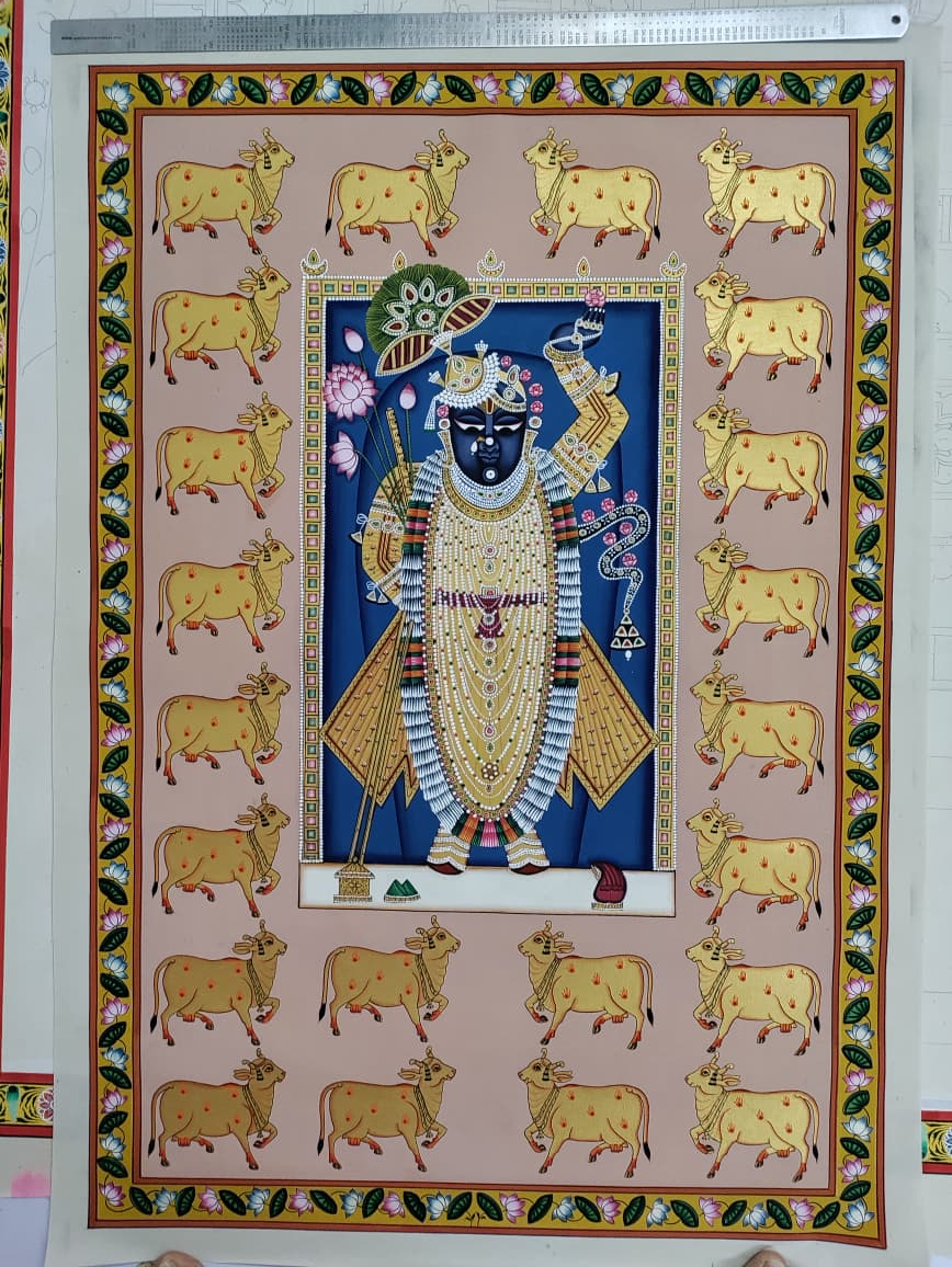 Pichwai - Shrinathji in Pichwai Painting