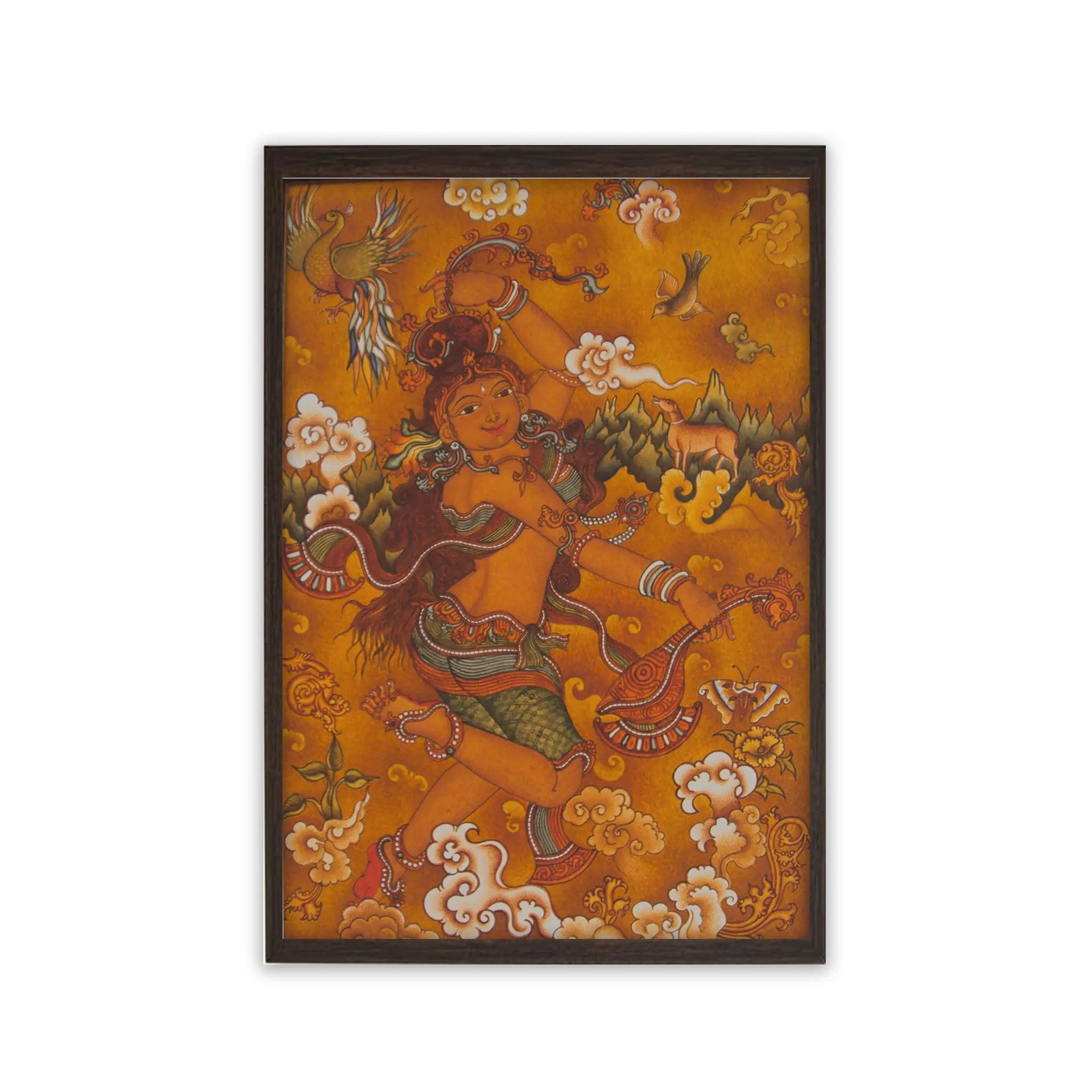 Kerala Mural - Apsara