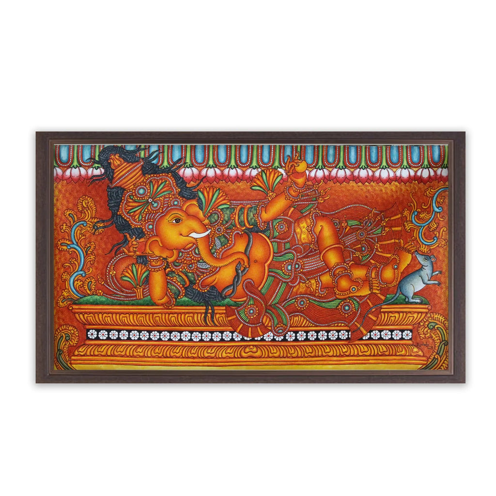 Kerala Mural - Ganesha
