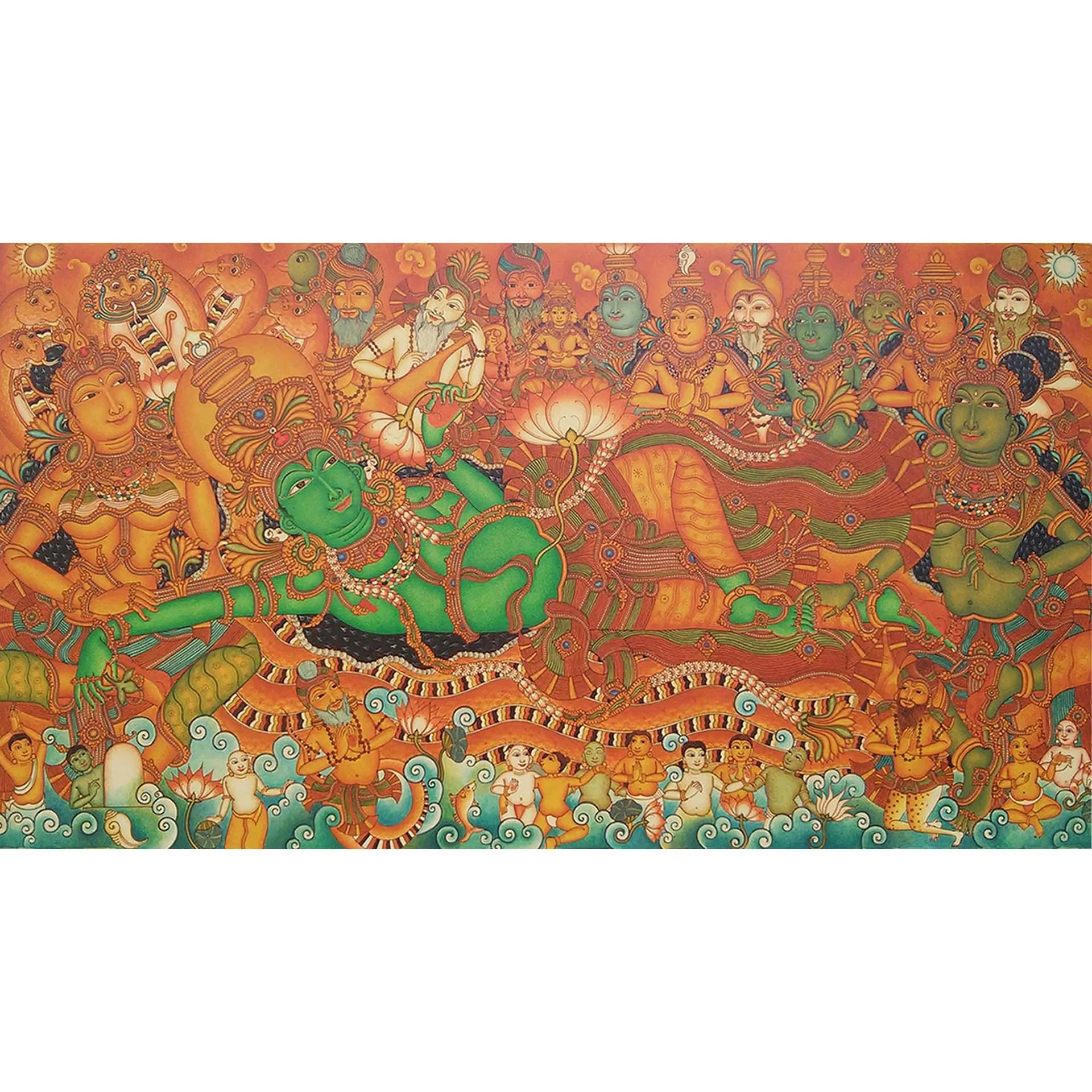 Kerala Mural - Vishnu Sena