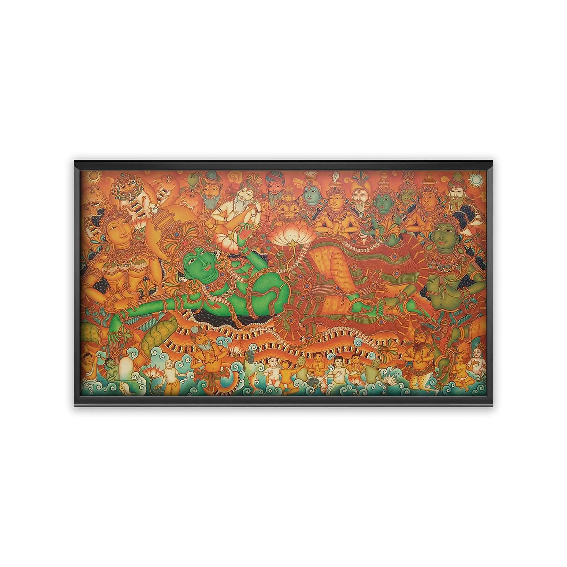 Kerala Mural - Vishnu Sena