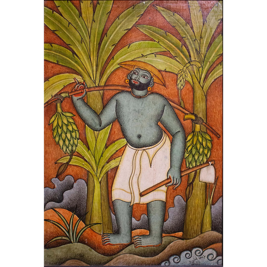 Kerala Mural - Farmer