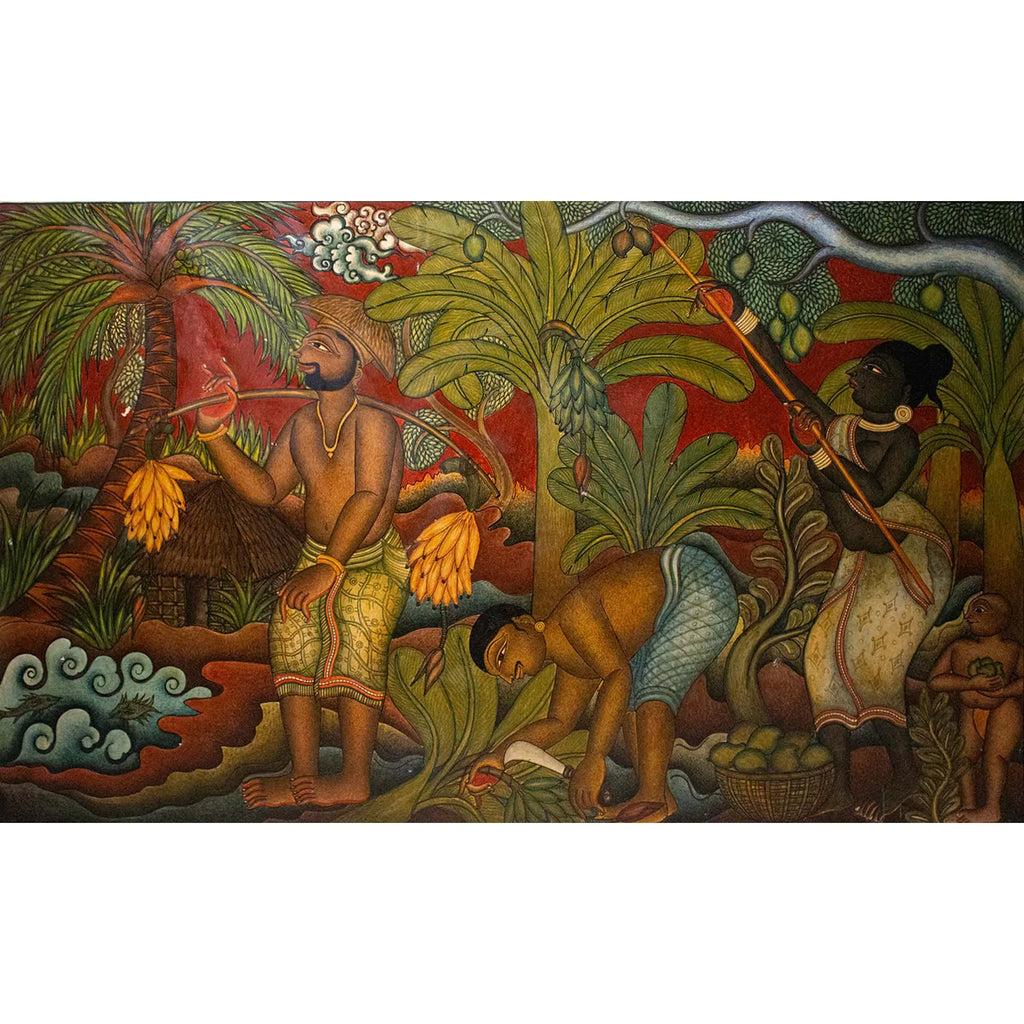 Kerala Mural - Farmers
