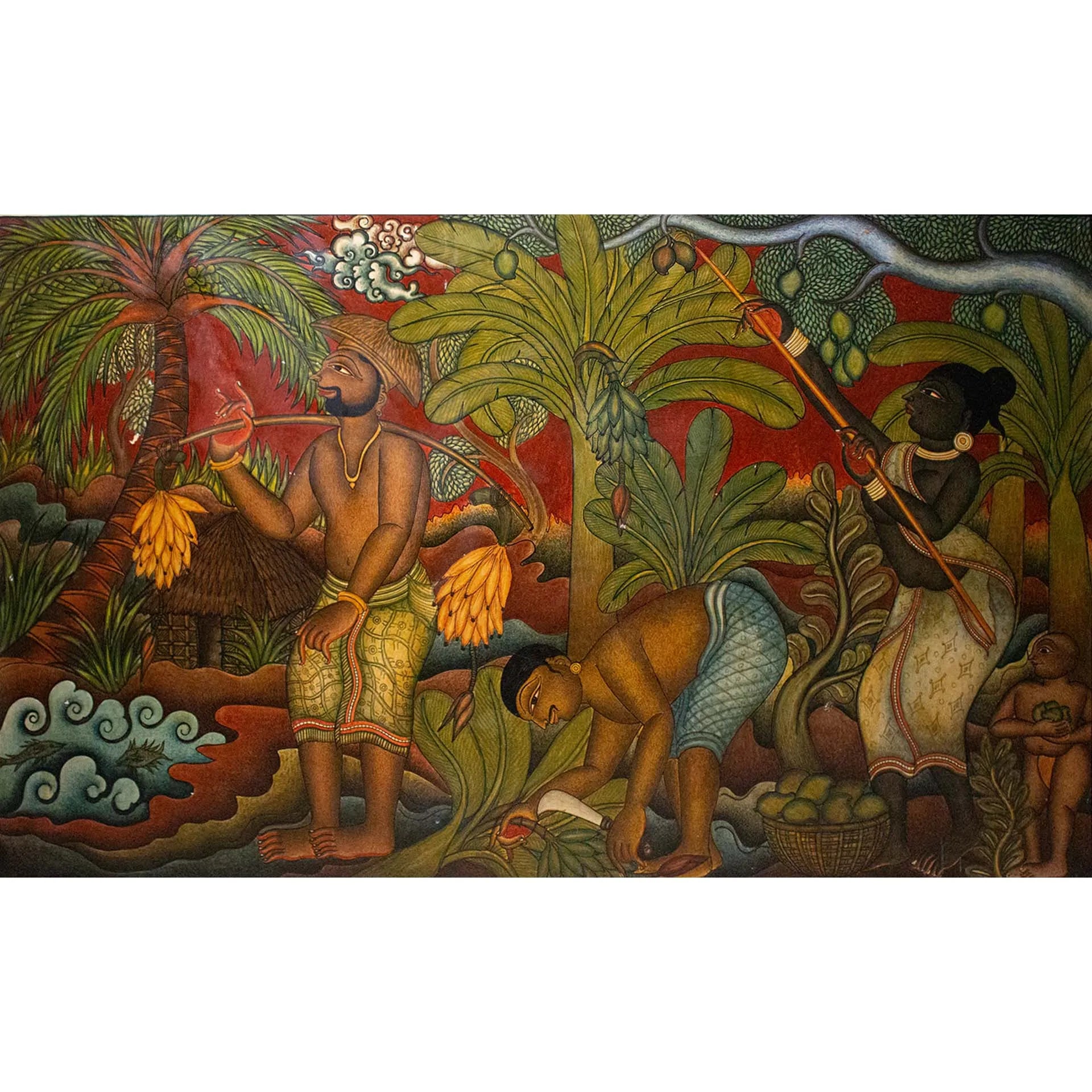 Kerala Mural - Farmers