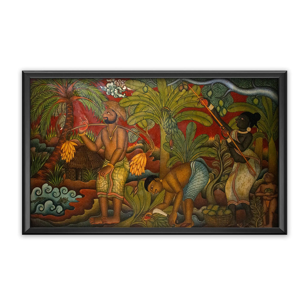 Kerala Mural - Farmers