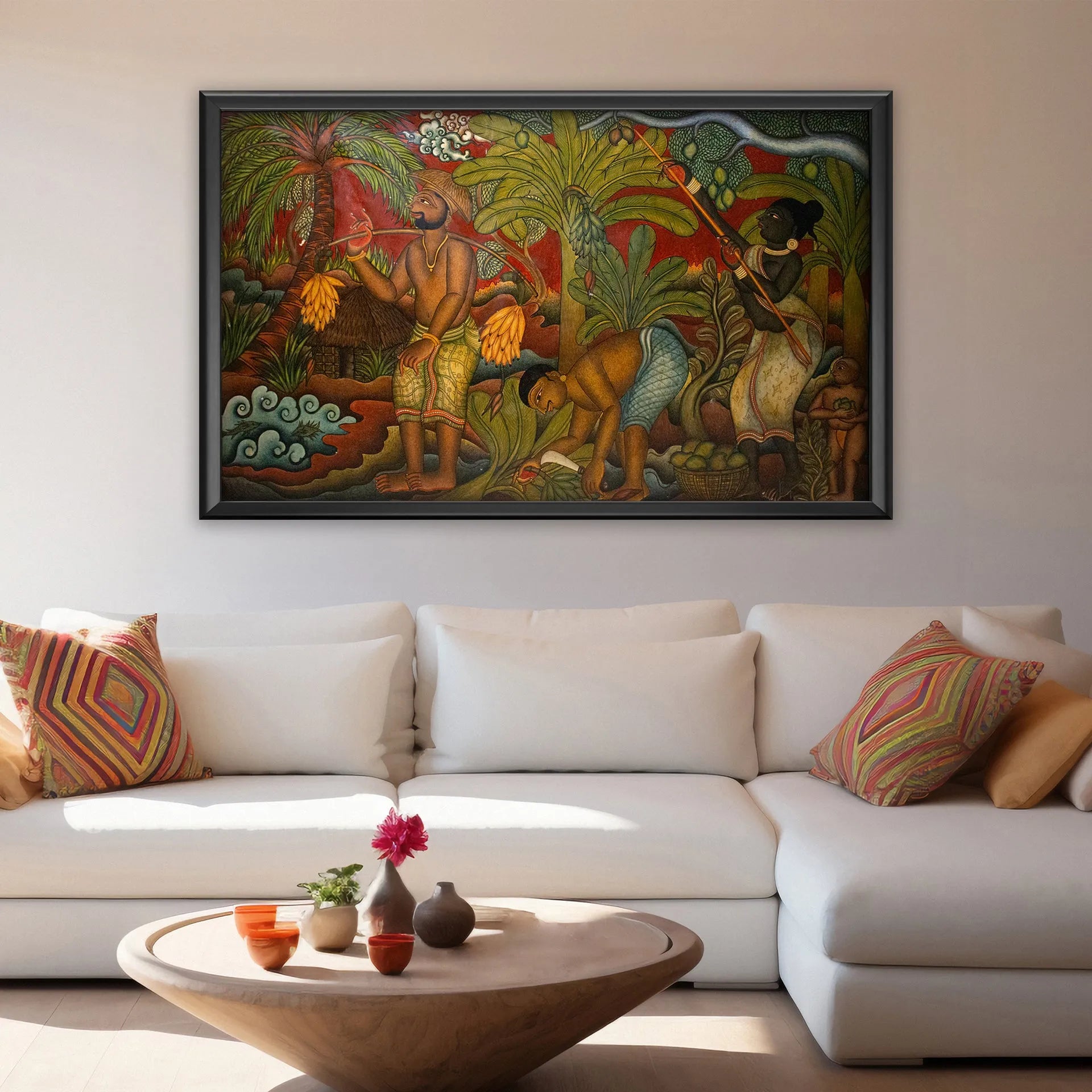 Kerala Mural - Farmers