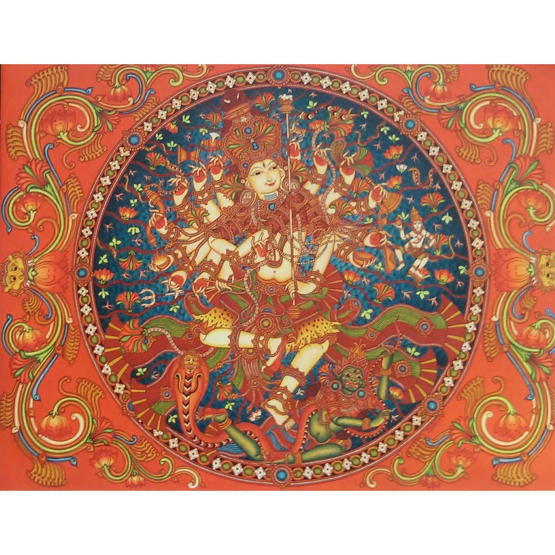 Kerala Mural - Natraja