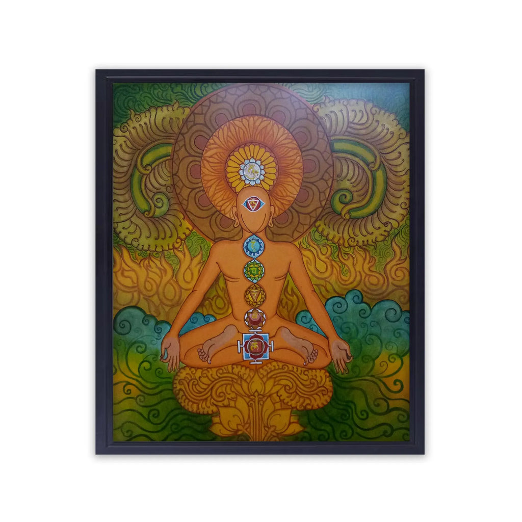 Kerala Mural - Chakras