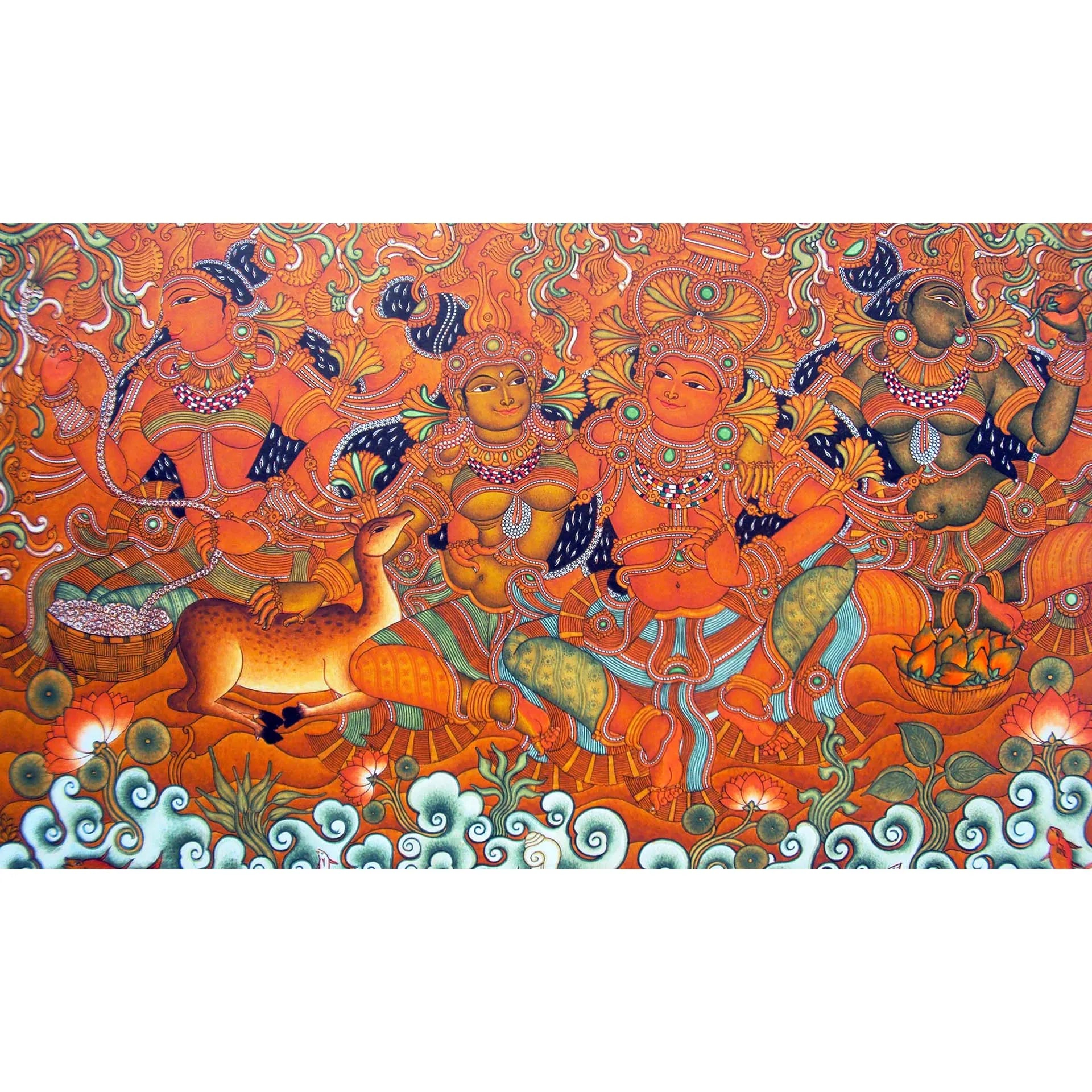 Kerala Mural - Ungodness